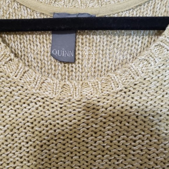 Quinn scoop neck hand knit top Size Medium - Picture 2 of 10